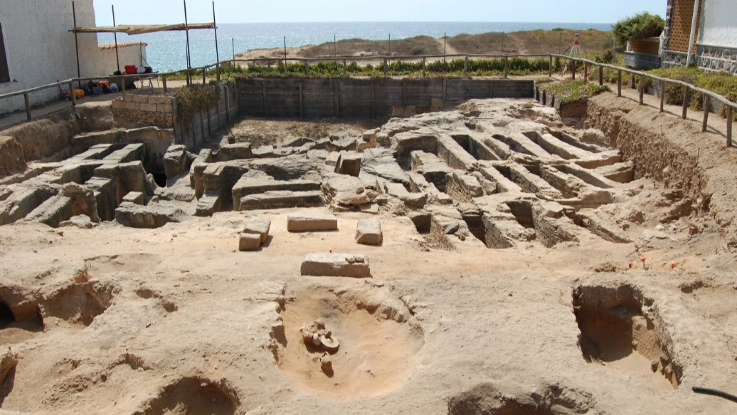 La necropoli di Tharros, in Sardegna