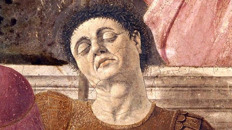 In un volume di Lina Guadagni Trzuskolas le vicissitudini dell’affresco che ha superato vicende che ne hanno messo in pericolo l’integrità. In un volume di Lina Guadagni Trzuskolas le vicissitudini dell’affresco che ha superato vicende che ne hanno messo in pericolo l’integrità.
