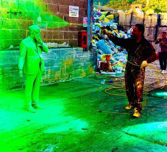 lorenzo porzano l8217 hulk artistico dei rifiuti