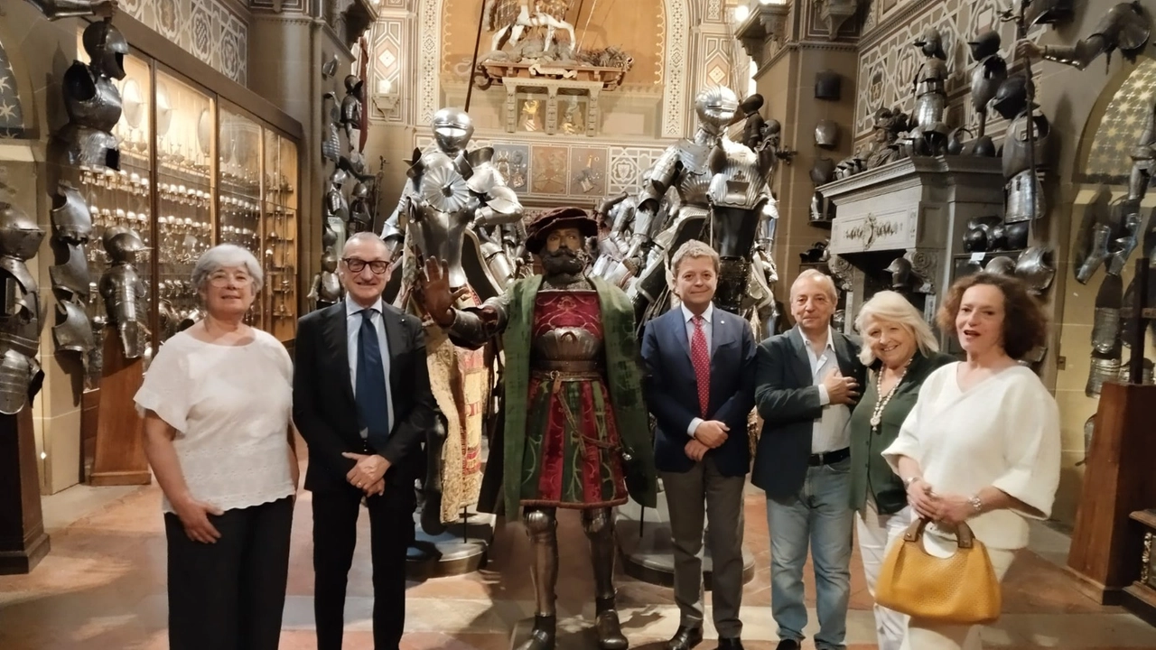 I quattro presidenti rotariani al Museo Stibbert di Firenze I quattro presidenti rotariani al Museo Stibbert di Firenze