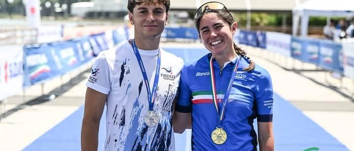 Anita Ghelardoni trionfa ai campionati Italiani di Aquathlon: grande festa per il Firenze