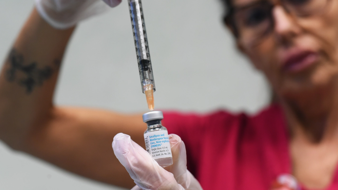 Il vaccino contro il vaiolo delle scimmie (Foto di repertorio) Il vaccino contro il vaiolo delle scimmie (Foto di repertorio)