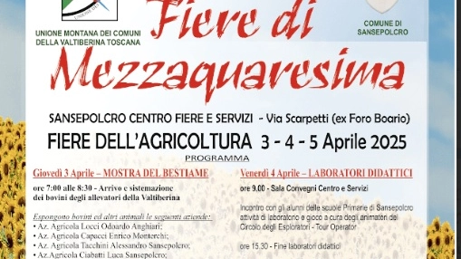 Sansepolcro si prepara alla fiera dell’agricoltura