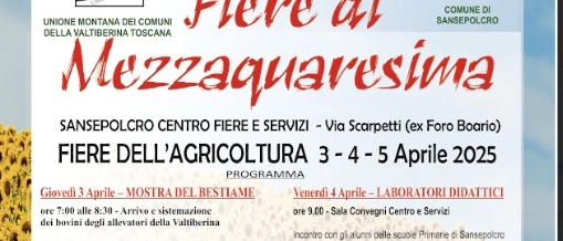 Sansepolcro si prepara alla fiera dell’agricoltura