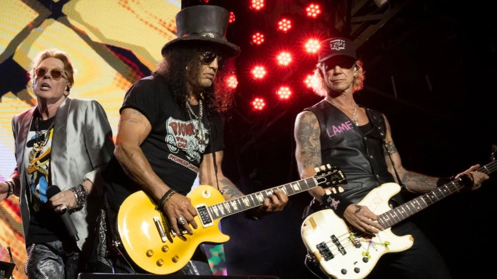 Guns N’ Roses, storico gruppo hard & heavy nato a Los Angeles nel 1985 Guns N’ Roses, storico gruppo hard & heavy nato a Los Angeles nel 1985