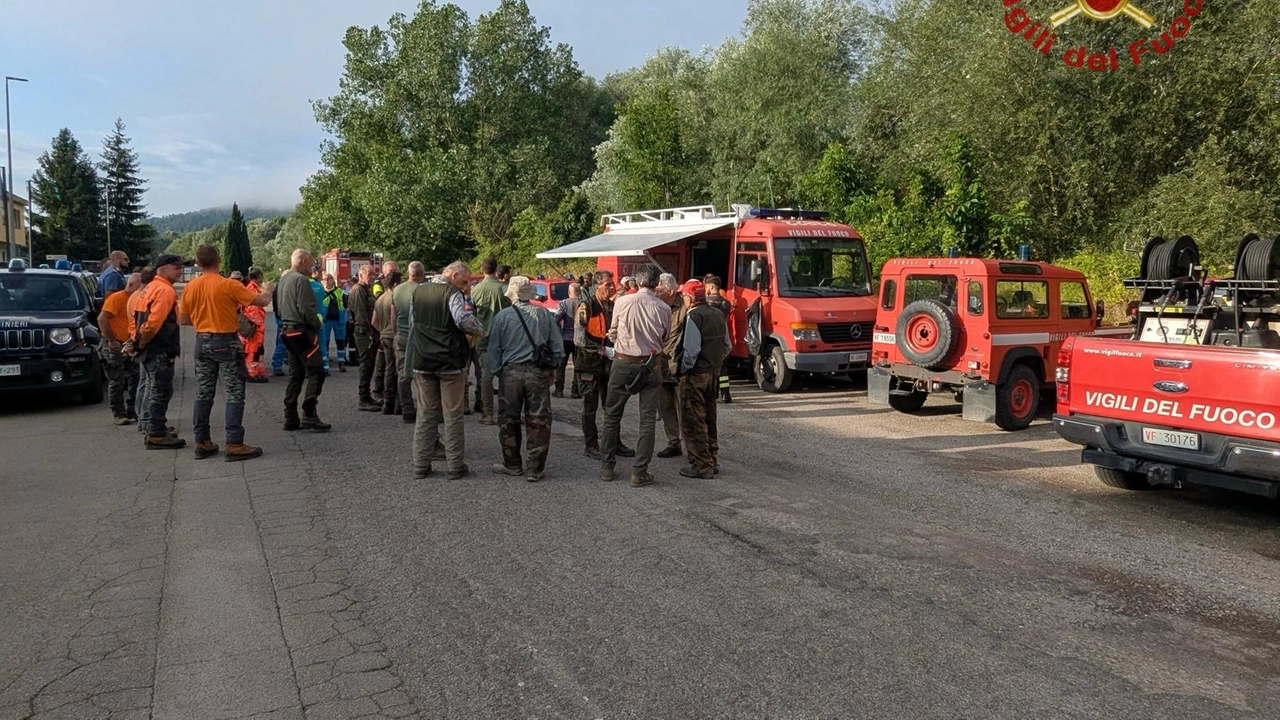 Alle ricerche hanno preso parte quasi 60 persone tra forze dell’ordine e volontari