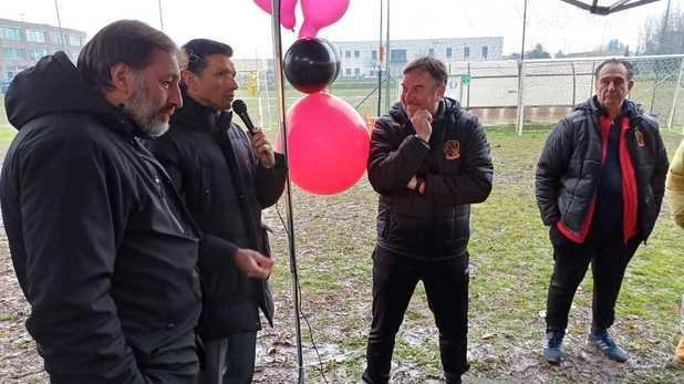 Un momento del primo appuntamento sportivo targato Giovani Rossoneri al campo Bardelli di Bottegone Un momento del primo appuntamento sportivo targato Giovani Rossoneri al campo Bardelli di Bottegone
