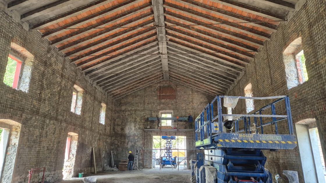 La cittadella della musica cresce: Lombacca, cantiere a pieno ritmo La cittadella della musica cresce: Lombacca, cantiere a pieno ritmo