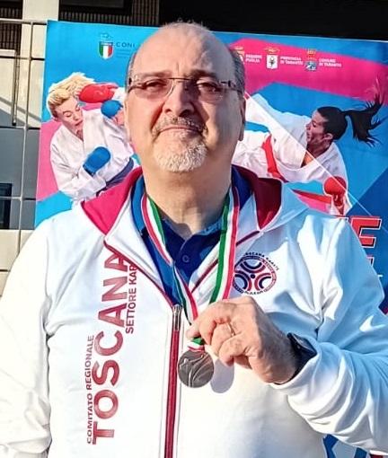 Karate, medaglia di bronzo per Angino del Nuovo C.S.K.S. Prato Karate, medaglia di bronzo per Angino del Nuovo C.S.K.S. Prato