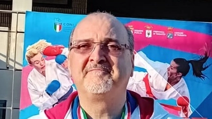 Un primo piano di Riccardo Angino