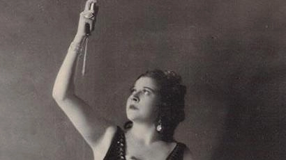 Il celebre soprano Giuseppina Cobelli: fu. Tosca per l’inagurazione del teatro