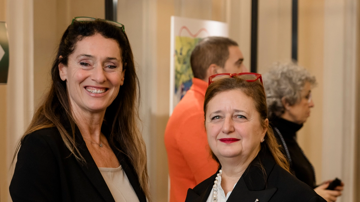 La presidente di Ftts Cristina Scaletti e la direttrice Patrizia Coletta