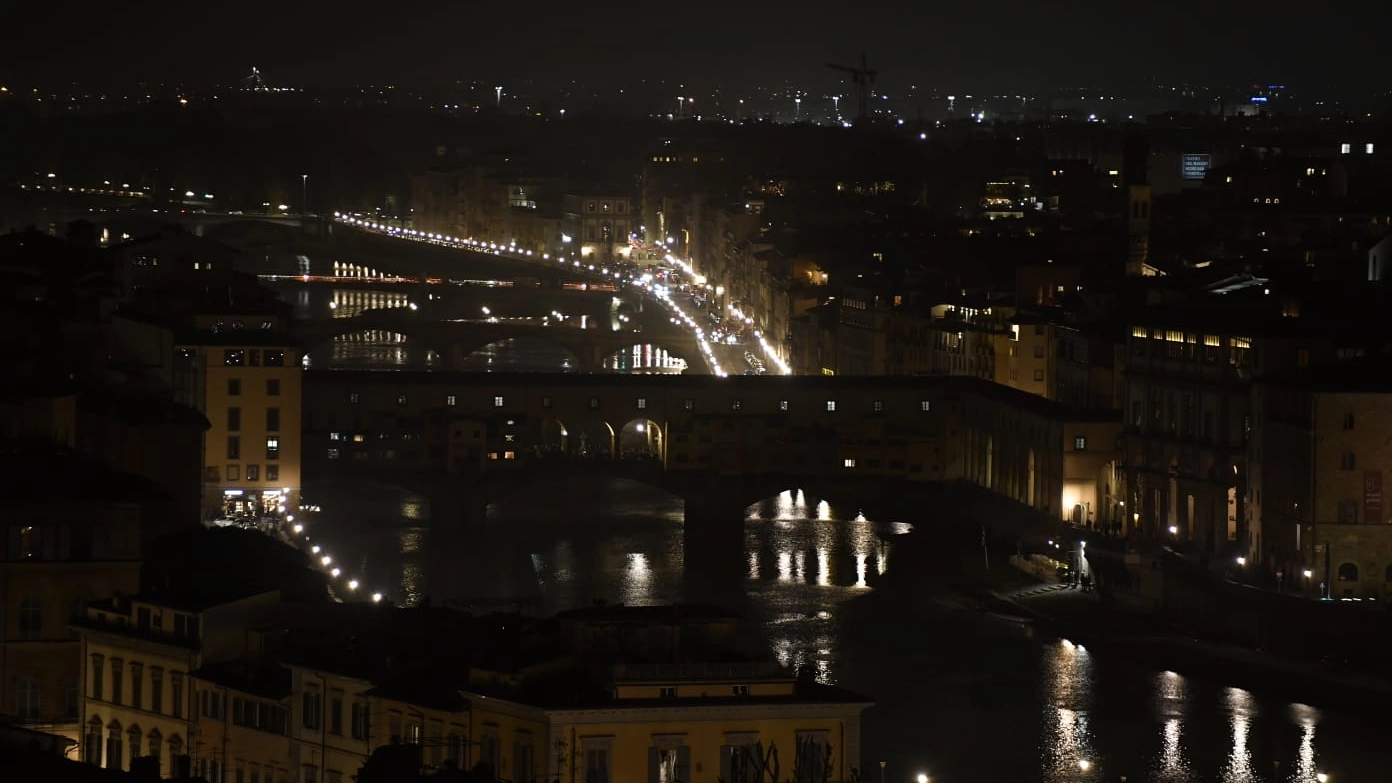 Ponte Vecchio al buio