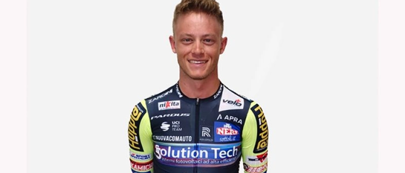 Ciclimo: Matteo Fabbro passa al Team Solution Tech-Vini Fantini