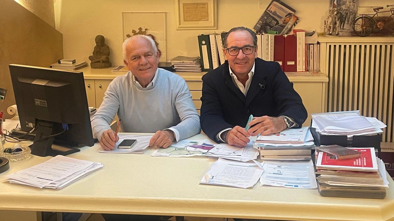 Ovidio Viti e Bruno Berti fondatori della società immobiliare “Oktò”