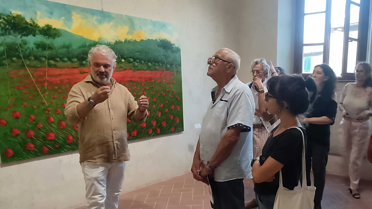 ’Terre di Toscana’ è la mostra di pittura allestita a Palazzo Malaspina ’Terre di Toscana’ è la mostra di pittura allestita a Palazzo Malaspina