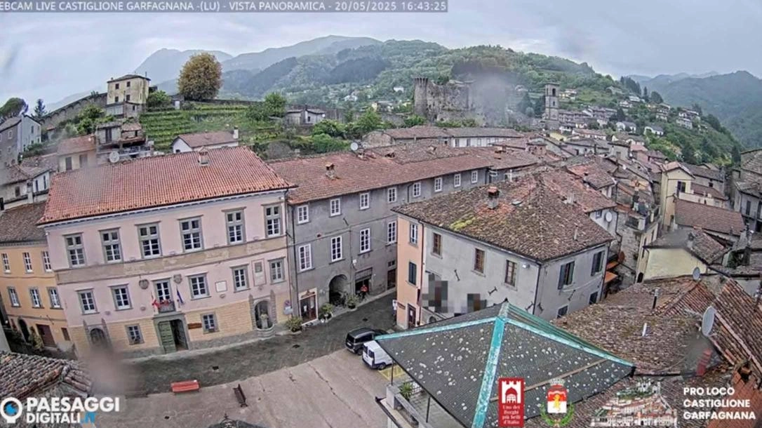 Webcam svela la Valle. La “finestra“ gigitale sul borgo di Castiglione