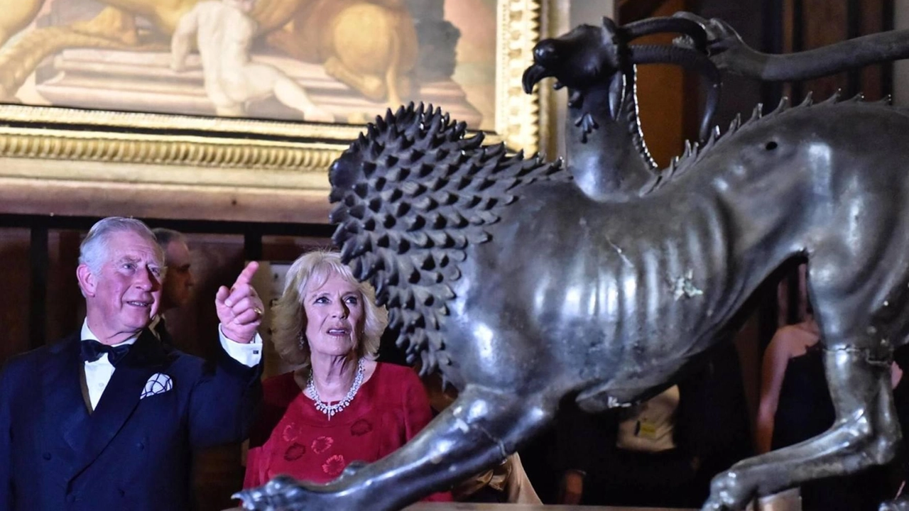 Fu scoperta per caso nei lavori alle mura di San Lorentino: Vasari la consigliò subito al sovrano dei Medici che la volle in Palazzo Vecchio Fu scoperta per caso nei lavori alle mura di San Lorentino: Vasari la consigliò subito al sovrano dei Medici che la volle in Palazzo Vecchio
