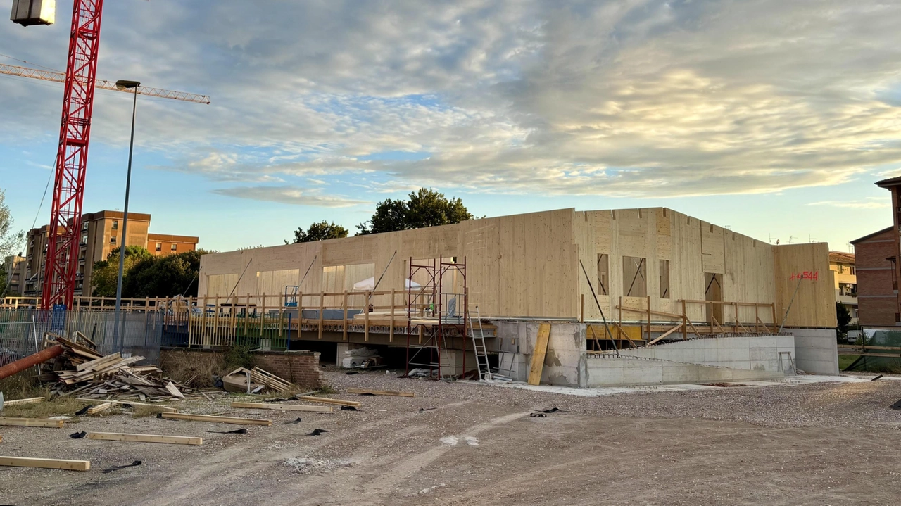 Il cantiere del polo dell’infanzia O-6 Il cantiere del polo dell’infanzia O-6
