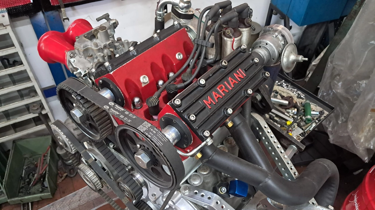 Il motore progettato da Mariani Il motore progettato da Mariani