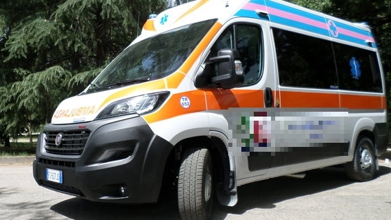 Un'ambulanza in una foto di repertorio