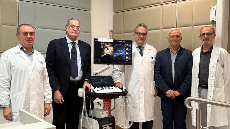 Il nuovo ecografo donato alla «Radiologia interventistica» dell’ospedale Misericordia Il nuovo ecografo donato alla «Radiologia interventistica» dell’ospedale Misericordia