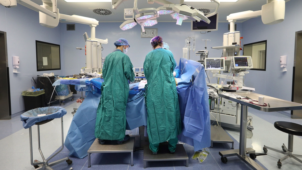 L'interno di una sala operatoria (Foto di repertorio)