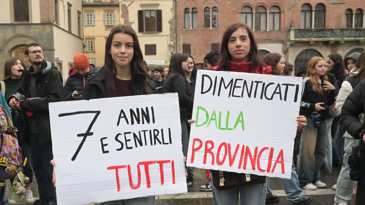 Il. recente corteo degli studenti