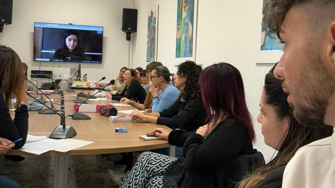 Una riunione organizzativa dell’evento «Pitagorà» rivolto ai più giovani Una riunione organizzativa dell’evento «Pitagorà» rivolto ai più giovani
