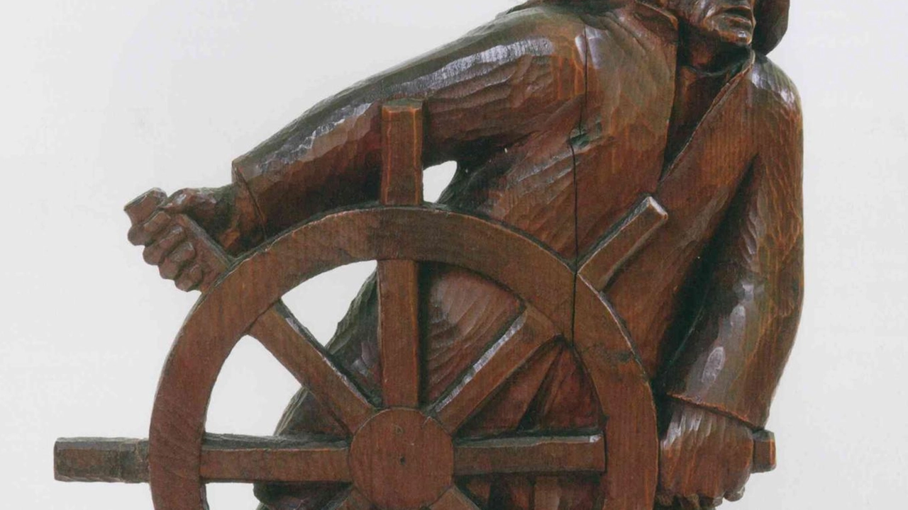 Una delle sculture di Inaco Biancalana che saranno esposte a villa Paolina