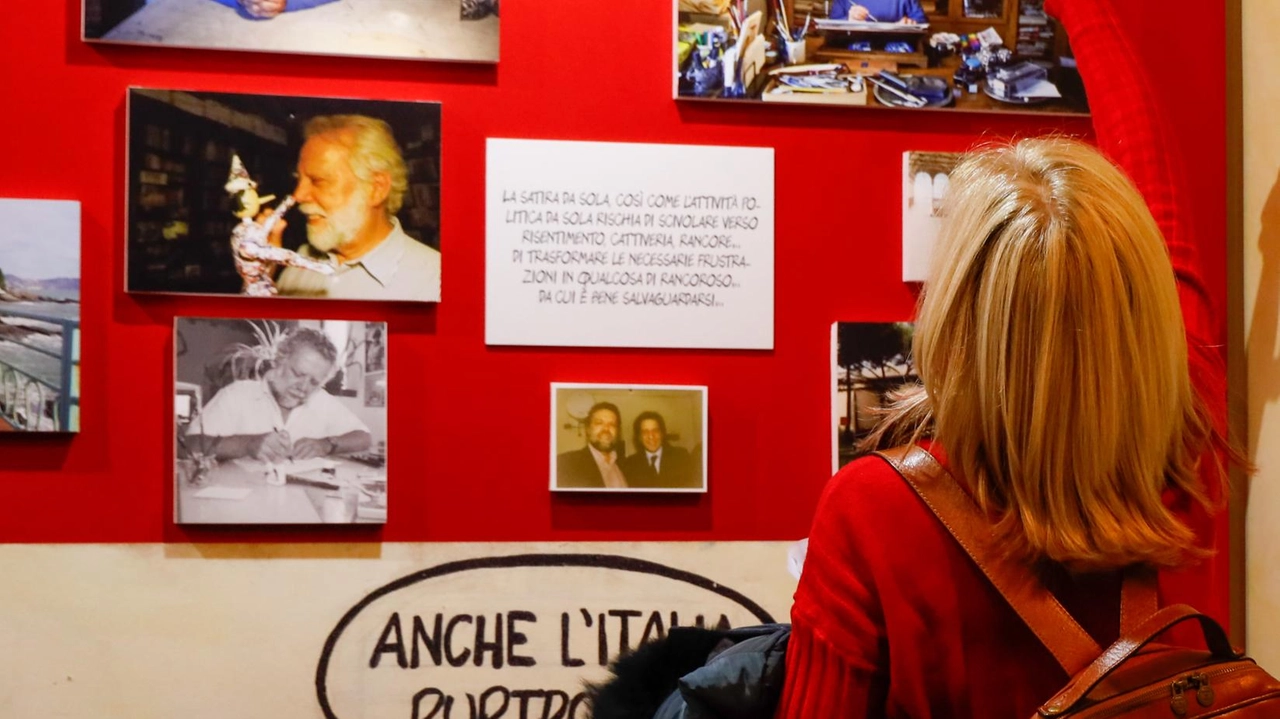 La richiesta accolta dal Comune. I lavori del vignettista. scandiccese morto nel 2023. disponibili per un altro mese. .