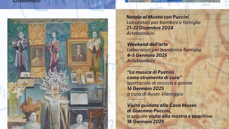 Un pomeriggio evento per scoprire la vita le opere i luoghi pucciniani assieme alle suggestioni della pittura contemporanea ispirata grande... Un pomeriggio evento per scoprire la vita le opere i luoghi pucciniani assieme alle suggestioni della pittura contemporanea ispirata grande...