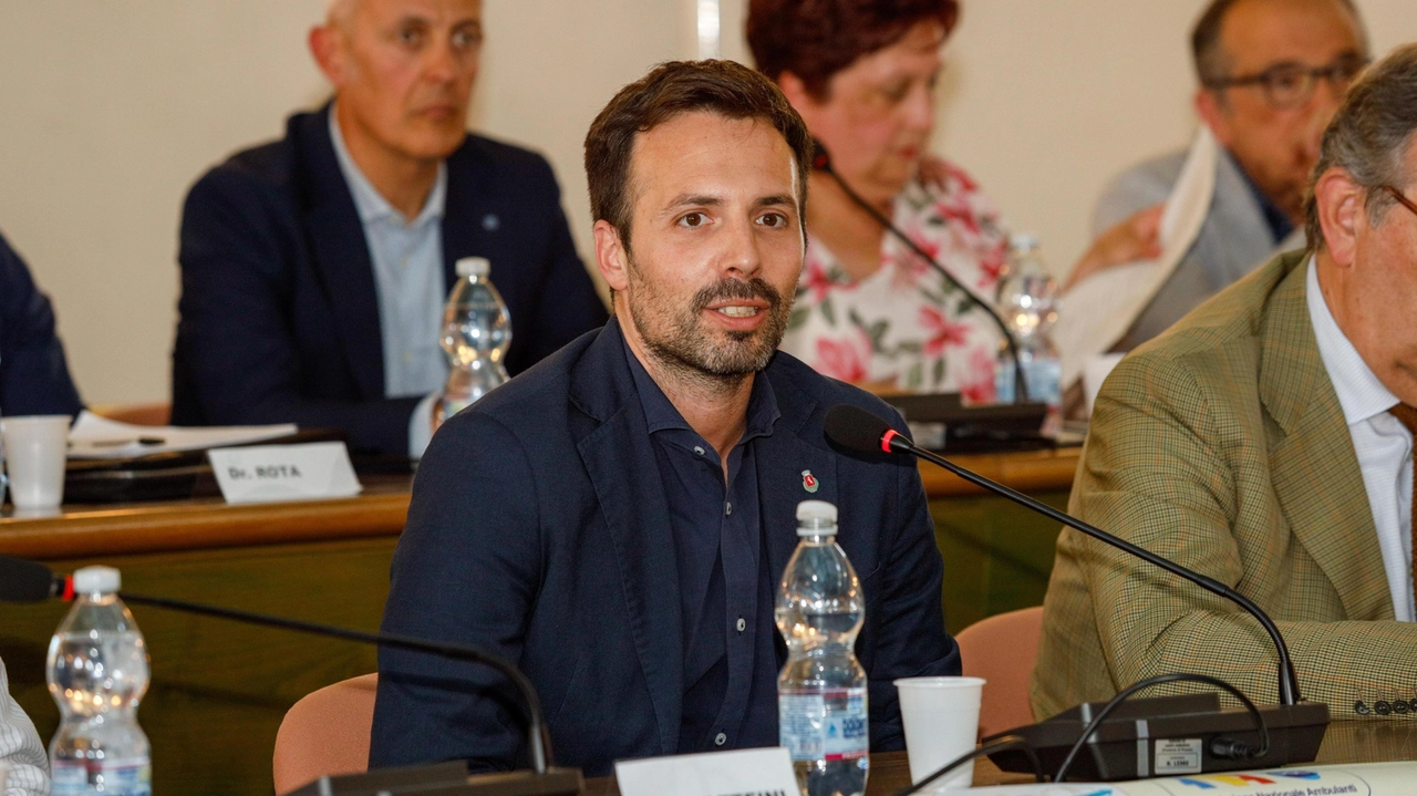 Il sindaco Andrea Tagliaferri Il sindaco Andrea Tagliaferri