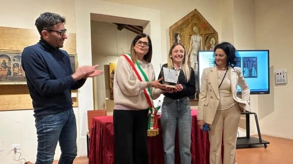 La premiazione di Elena Tigli