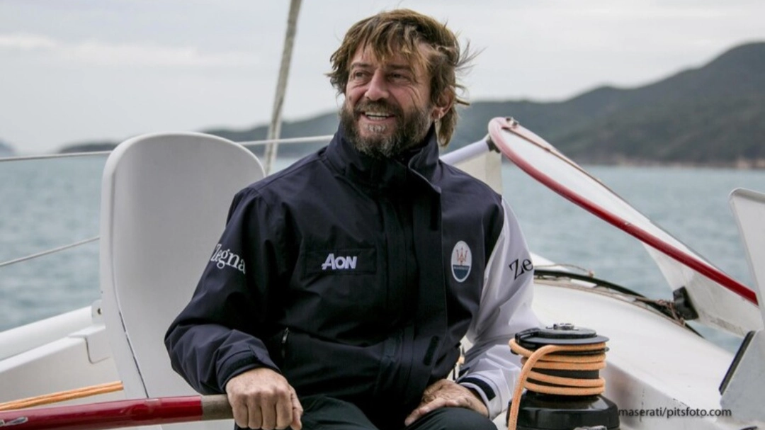 Giovanni Soldini (foto Ansa) Giovanni Soldini (foto Ansa)