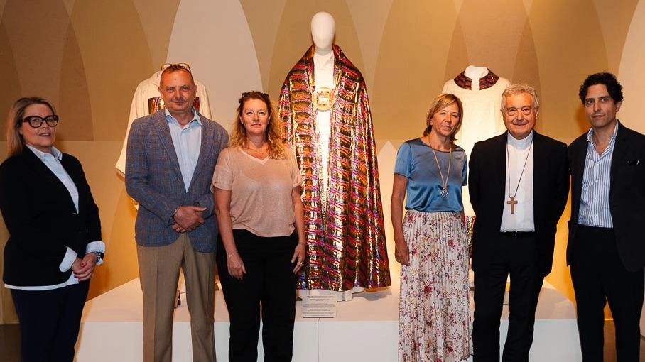 La sindaca ieri alla presentazione della nuova mostra al Museo del Tessuto La sindaca ieri alla presentazione della nuova mostra al Museo del Tessuto