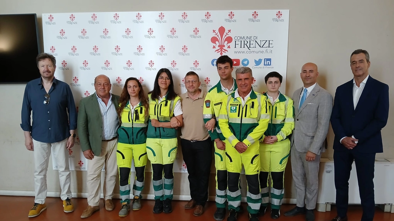 La presentazione a Palazzo Vecchio La presentazione a Palazzo Vecchio