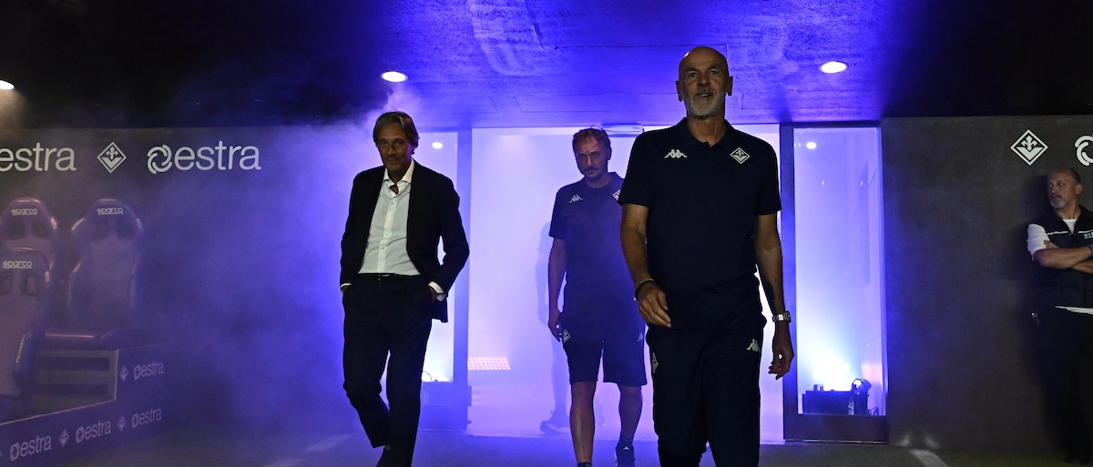 Viola Carpet, che festa. Pioli protagonista e Kean promette: "Motivato per dare il meglio"