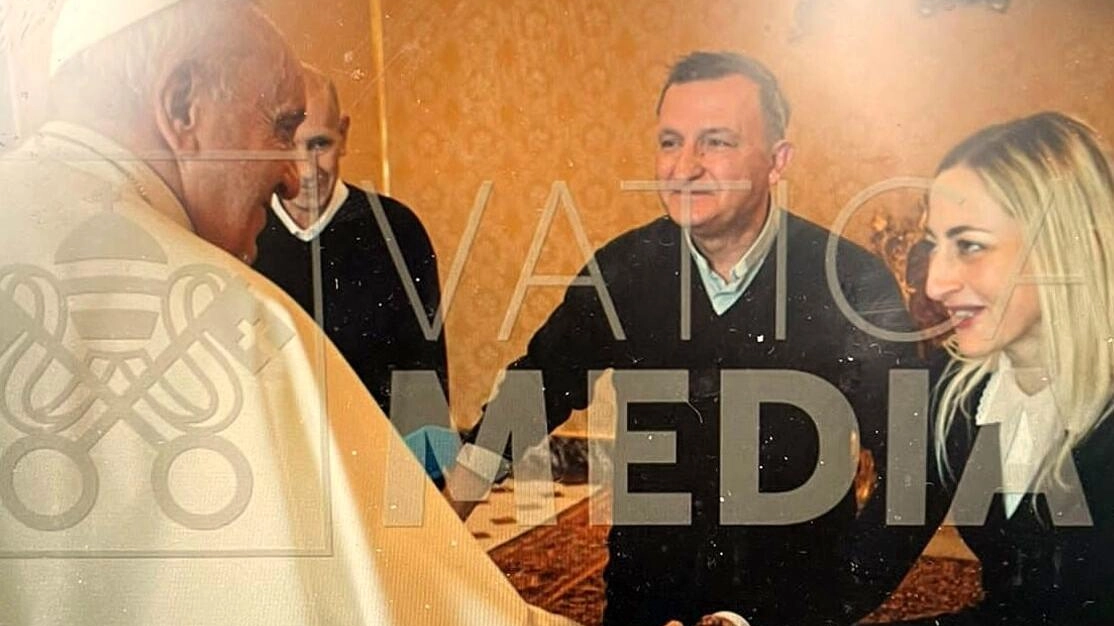 L’incontro in Vaticano di Davide Negri con Papa Francesco, nel febbraio 2022 L’incontro in Vaticano di Davide Negri con Papa Francesco, nel febbraio 2022