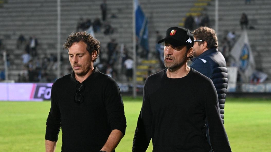 Da sinistra: Testini, allenatore in seconda e Gorgone. Futuro ancora rossonero?
