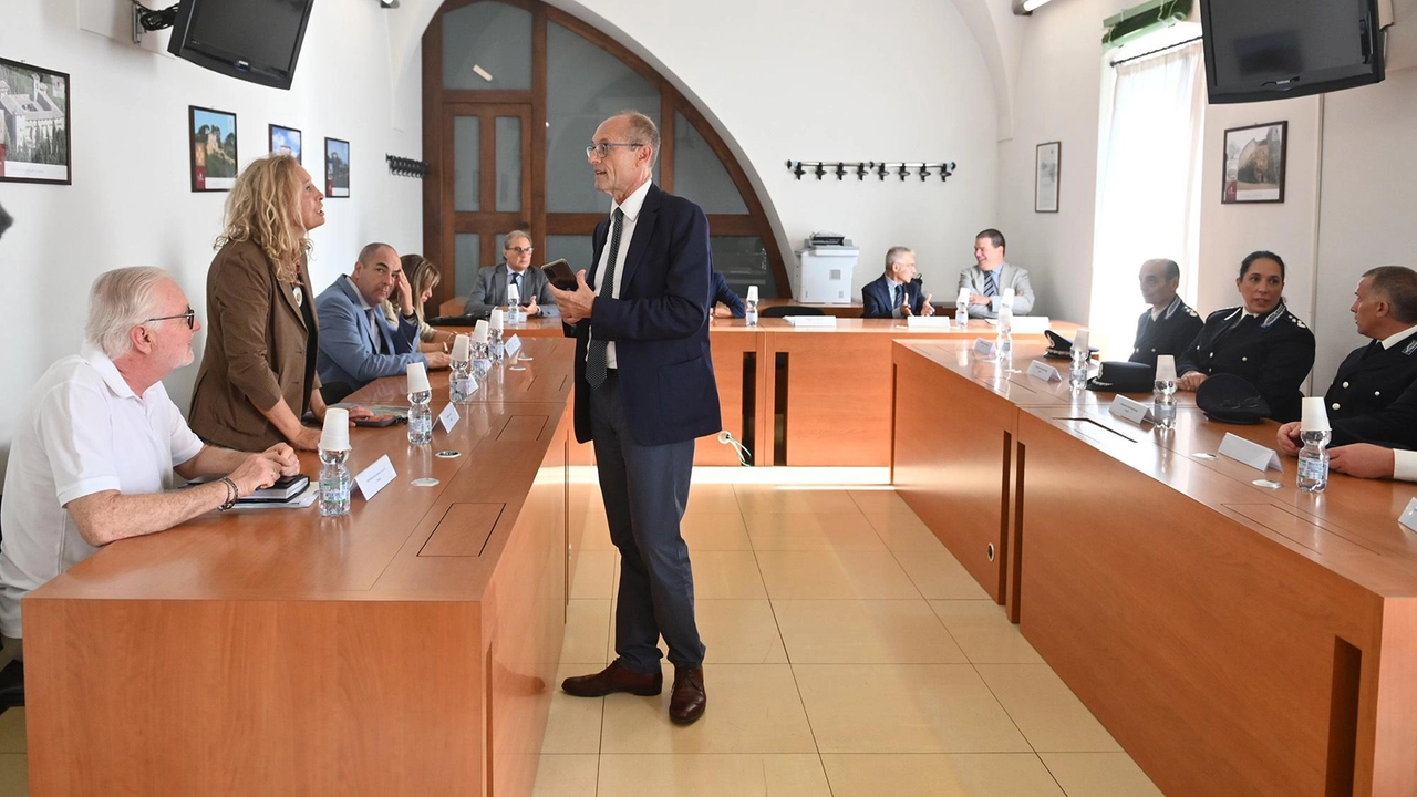 Il summit si è tenuto nell’aula formazione della Corte d’Appello Il summit si è tenuto nell’aula formazione della Corte d’Appello