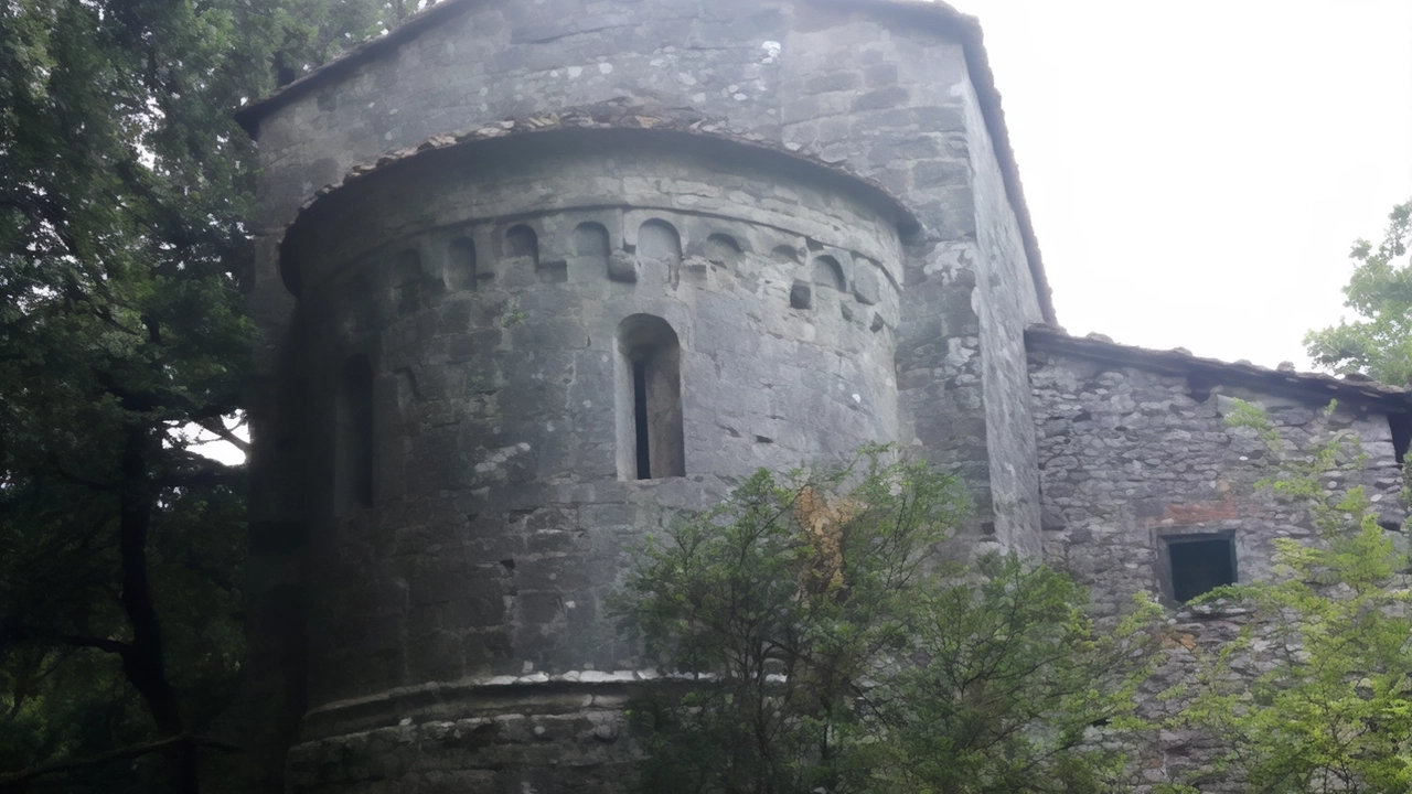 Romitorio di San Bartolomeo Cune a Borgo a Mozzano dove oggi si celebra la Festa dell’Ascensione