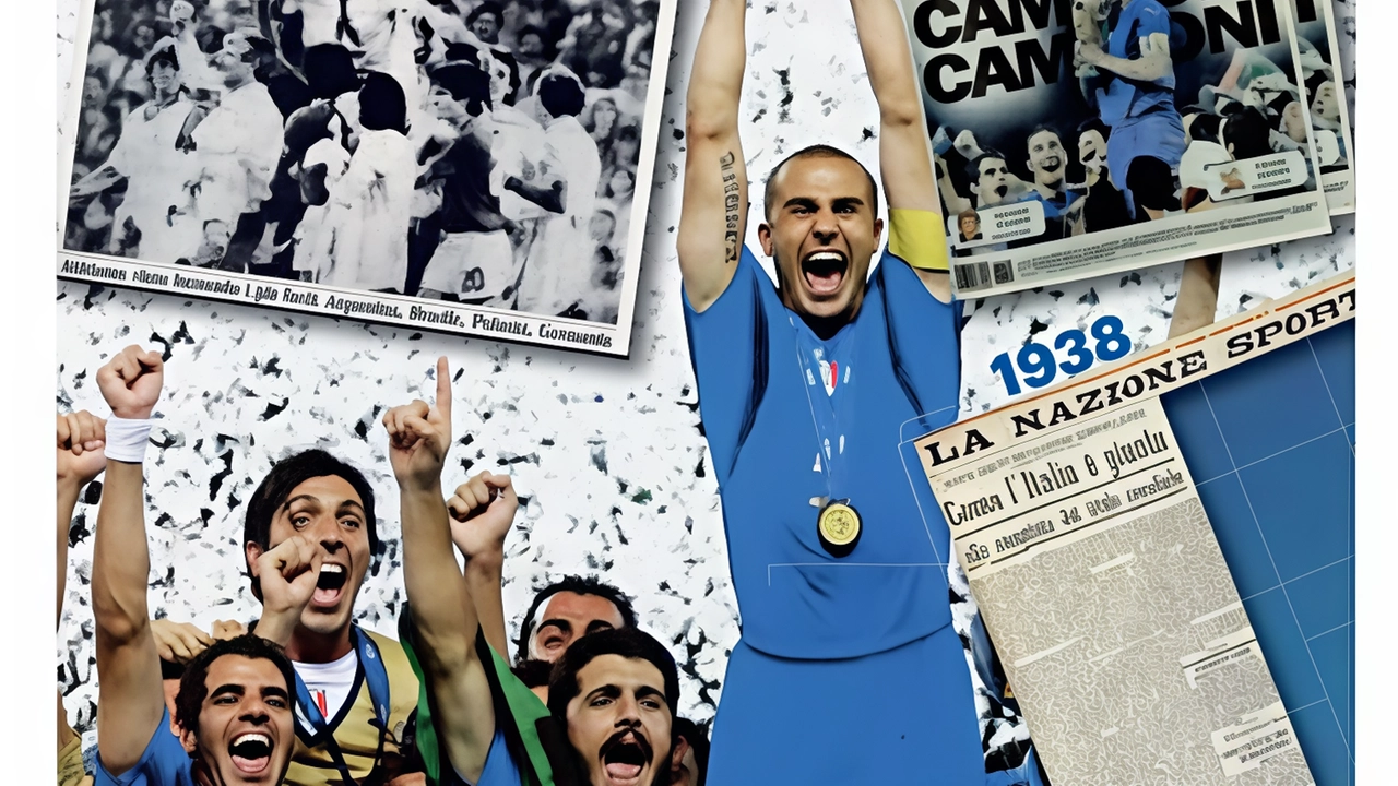 Una delle copertine dedicate agli Azzurri campioni del mondo Una delle copertine dedicate agli Azzurri campioni del mondo