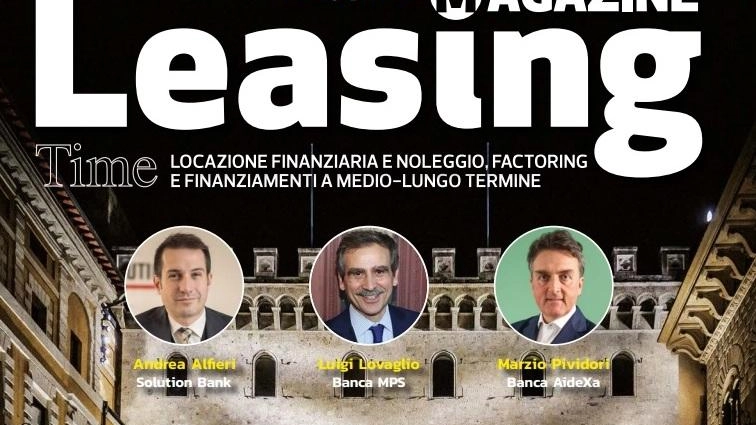 La copertina del nuovo numero della rivista «Lasing Magazine», che si occupa di economia e finanza