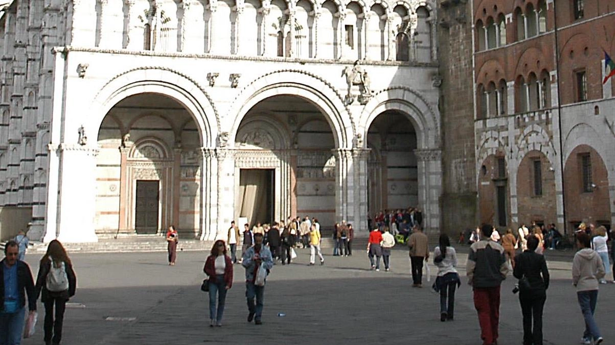 La cattedrale di Lucca La cattedrale di Lucca