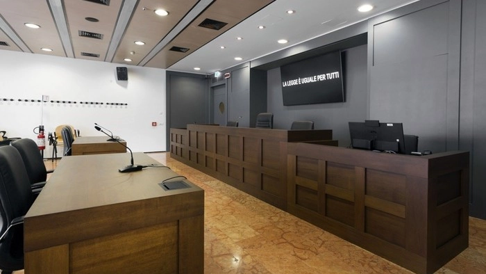 Un'aula di tribunale (Foto di repertorio)