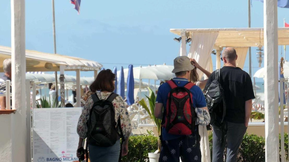 L’ingresso del bagno Milano, di cui è titolare la donna arrestata lunedì dalla polizia con l’accusa di omicidio volontario L’ingresso del bagno Milano, di cui è titolare la donna arrestata lunedì dalla polizia con l’accusa di omicidio volontario