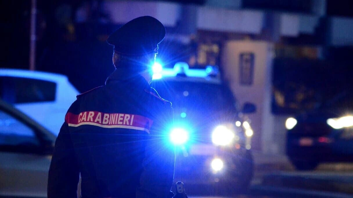 L’intervento dei carabinieri