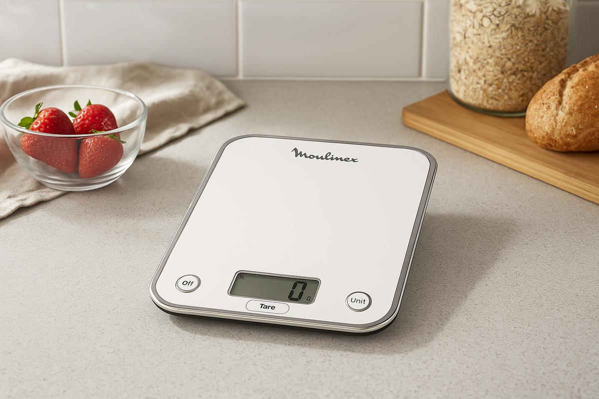 Moulinex: la bilancia digitale da cucina crolla di prezzo e ora costa pochissimo