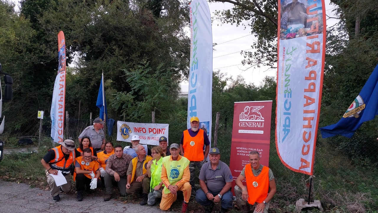 Il service a San Rossore Il service a San Rossore